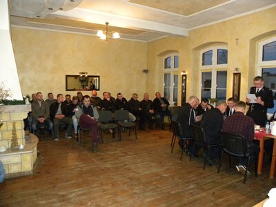 OSP Krzyżowa Dolina: Zebranie sprawozdawcze